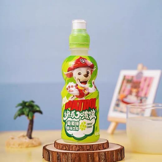 快乐啵啵葡萄果味饮料235ml 商品图1