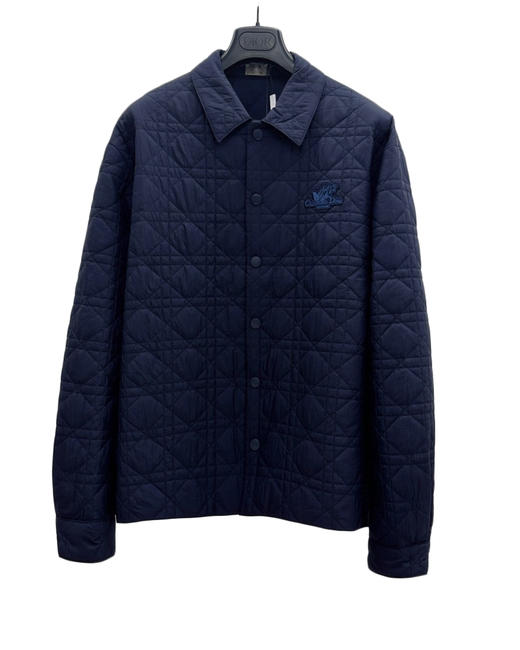 男款刺绣菱格夹棉外套la010 商品图0