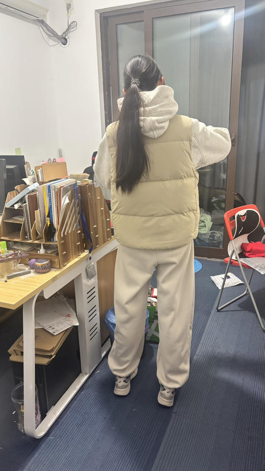 【秒杀价已调 直接拍】热卖的拉夫 拼色腰 加厚绒 弯刀裤 可收口两穿卫裤 商品图3