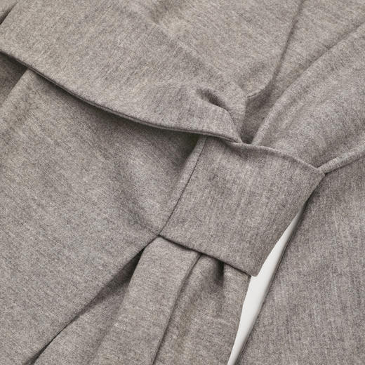 ROMI STUDIO"松弛有型"100%羊毛围裹式V领收腰针织开衫RWCAWU6877 商品图3