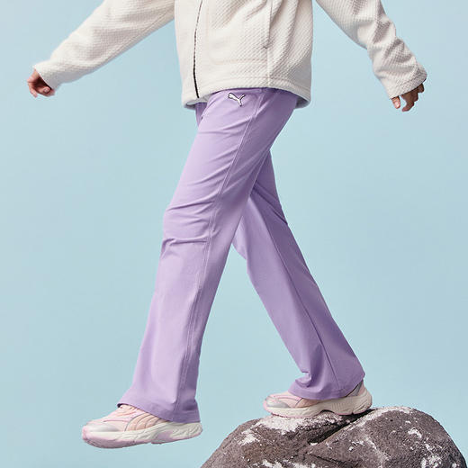 PUMA彪马官方正品 新款儿童女童秋冬季长裤喇叭裤弹力舒适时尚 商品图3