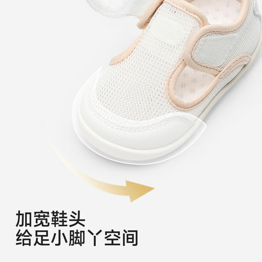【商场同款】英氏婴儿步前鞋春夏透气网眼鞋软底宝宝鞋百搭学步鞋 商品图2