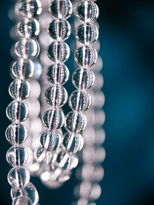 迷罗元和堂 白水晶108颗素串-圆珠 珠径1.0【器悟雅玩】 商品图2