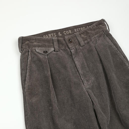 ROMI STUDIO"复古韵味"高支高密加厚定染灯芯绒直筒裤RWDSXY1556 商品图2