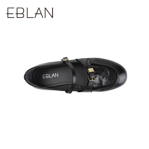 【上新】伊伴2026春季新潮玛丽珍乐福鞋、休闲复古羊皮小皮鞋B26159655 商品图2