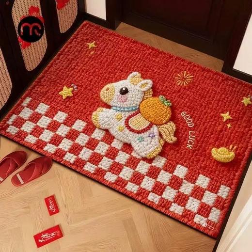 2026马年红色地垫 商品图2