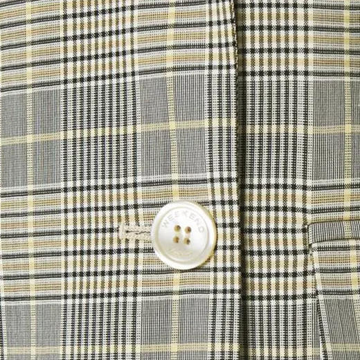 MAXMARA 女士 FUIME 格纹印花羊毛西服外套 混色 50410917 001 商品图2