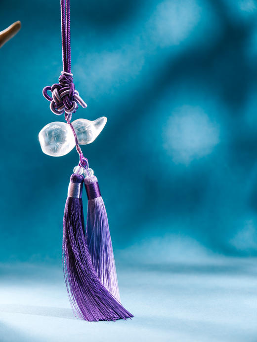 白水晶葫芦挂件【器悟雅玩】 商品图1