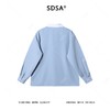 7003SDSA秋冬新款痞帅男装优雅法式叠穿拼接长袖衬衫简约百搭衬衣时尚 商品缩略图5