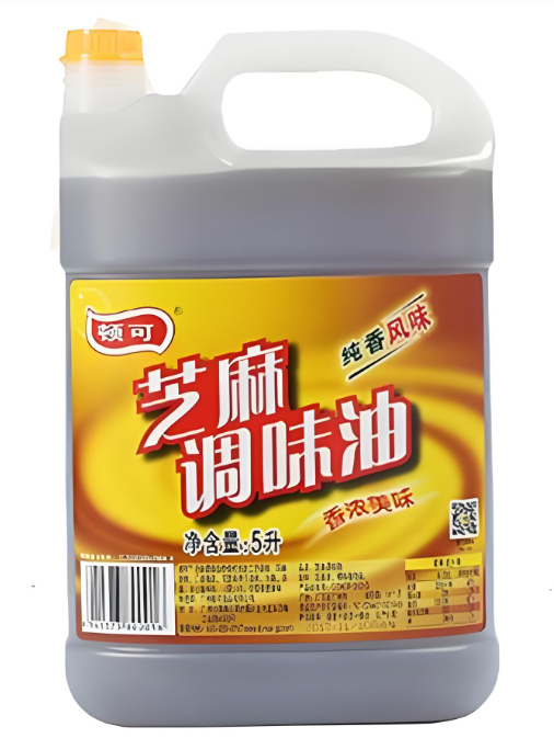 顿可芝麻调味油5升*4桶/箱*3箱