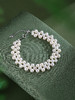 子佩集【月魄珠华】银S925珍珠惜王妃手链【SPB1950001】5mm珠三排珠2601 商品缩略图5