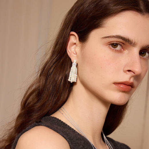 ARSIS｜纯真年代系列 复古流苏耳钉 商品图5