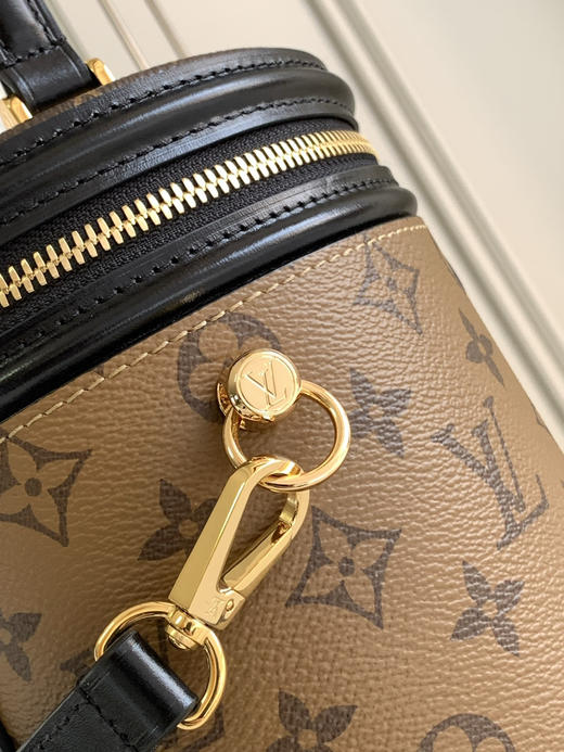 秋冬特惠💰1280 渠道级LV【全钢五金 MB163c01变码芯片】te级LV 全套包装 M43986黄花 VANITY 手袋 商品图6
