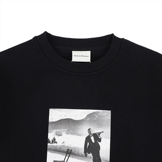 Drole De Monsieur Le Sweatshirt Ice Skating 法式风度假风卫衣 商品图1