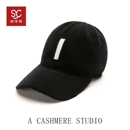 100%Baby小山羊绒~秀场同款秋冬新款针织棒球帽女BABY25147 商品图4