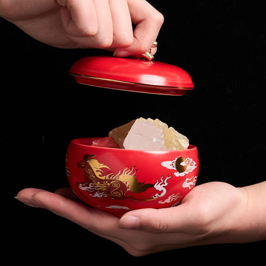 大英博物馆 新年系列 驭梦驰光 聚宝盆香薰晶石礼盒-柑橘罗勒 商品图5