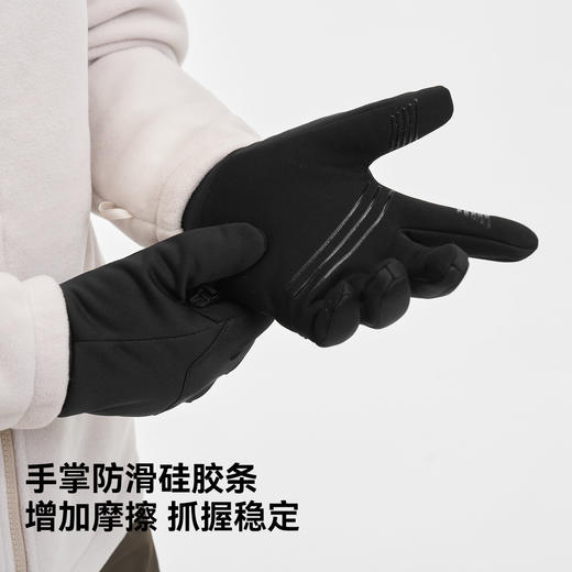 【P系列】伯希和户外软壳手套男eVent防泼水徒步登山骑行保暖女 商品图2