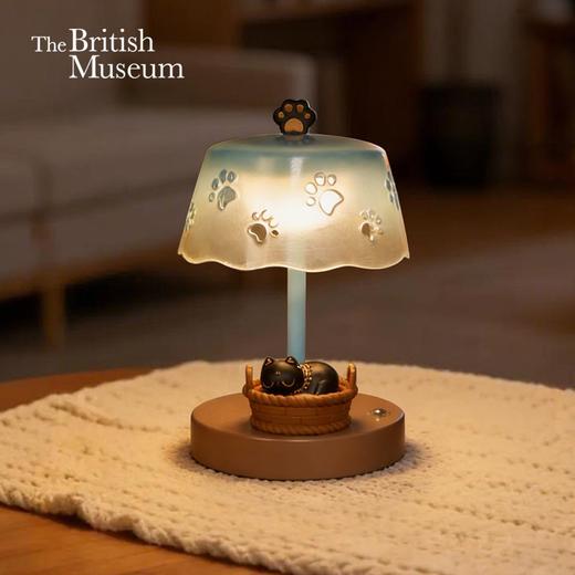 大英博物馆 盖亚·巴斯特系列 慵懒安逸萌猫 氛围灯摆件 商品图0