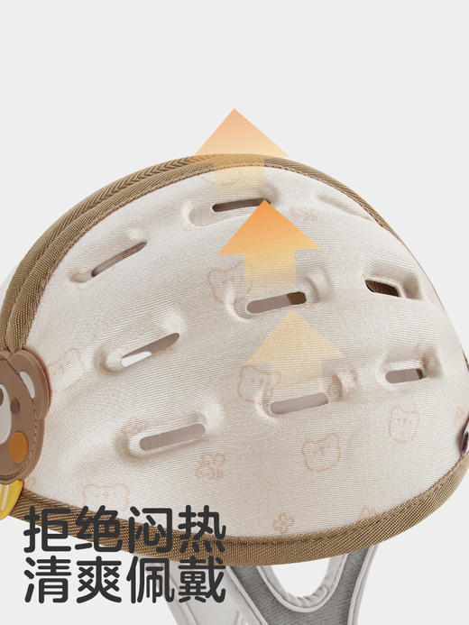 【护头神器】KUB可优比婴儿防摔护头神器宝宝学步走路防撞头盔爬行保护安全帽 商品图2