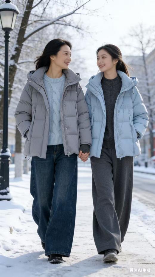 581281一手长带帽加厚羽绒服 商品图1