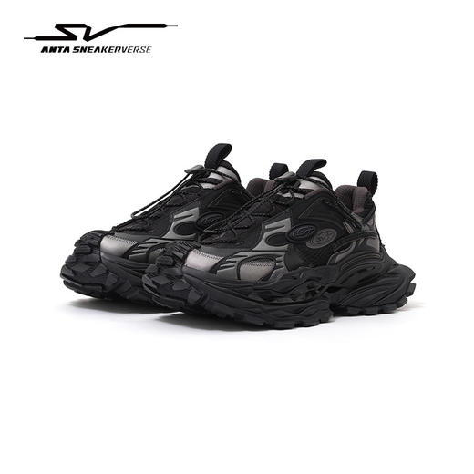 安踏SV StrataVerse 岩层丨厚底老爹鞋男女同款休闲鞋112618815VS 商品图2