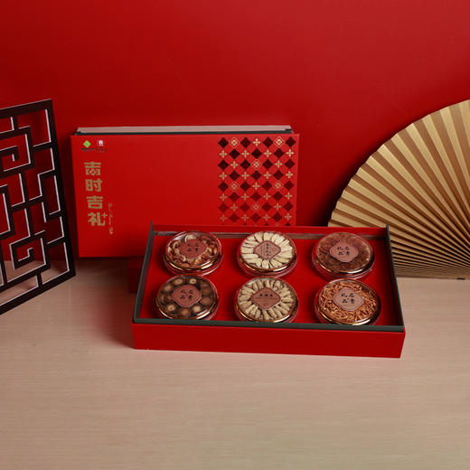 首粮中国供销&京礼会--花开富贵六宝礼盒290g 商品图1