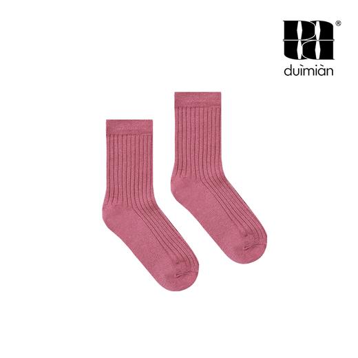 duimian对面纯色中筒袜 商品图1