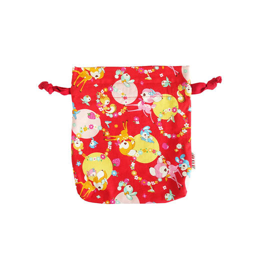 HUJI祤集Bobby收纳袋POPOLO花朵小鹿 商品图1