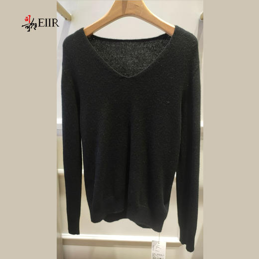 司歌v领套头毛衣绵羊毛女秋冬G92G8259 商品图2