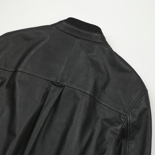 ROMI STUDIO"棕标甄选"英国头层小羊皮哑光植鞣皮外套RWCWWG7076 商品图4