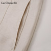 天猫同步【亚麻+莱赛尔】拉夏贝尔/La Chapelle单扣宽裤袢短裤都市通勤休闲短裤高腰直筒显瘦5分裤 商品缩略图2