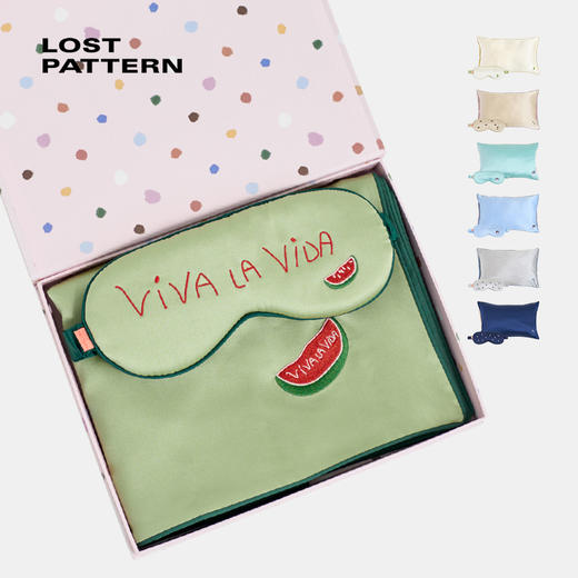 真丝眼罩枕套两件套礼盒yc0225003 商品图0