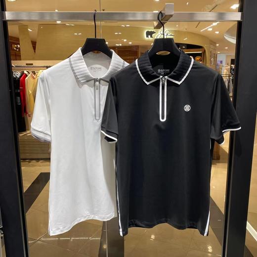 夏季新款男士拉链款短袖polo衫来了！M222053-47 商品图0