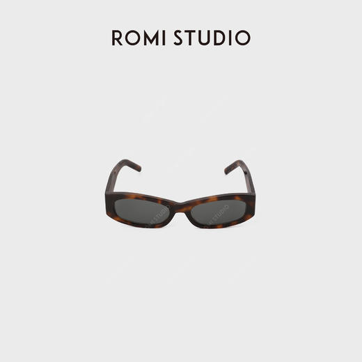 ROMI STUDIO  “显脸小墨镜”复古板材方型太阳镜RWDRP31990 商品图1