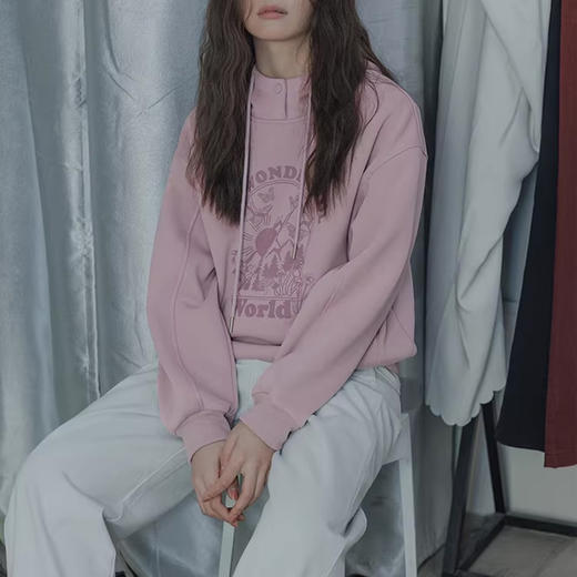 裁缝学苑AH115秋冬加绒高领套头卫衣纸样连帽女装打版裁剪图纸 商品图4