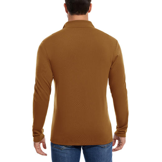 IGUANA 羊毛系列 美利奴羊毛男士内搭保暖打底衫户外半拉链上衣（ZX） 商品图8