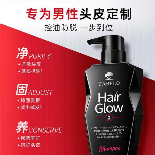 卡蓓诺防脱洗发水（男士专用）350ml 商品图1