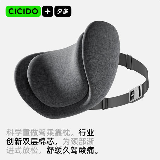 山姆在售同款 cicido7A抗菌双层慢回弹头枕/腰靠 商品图2