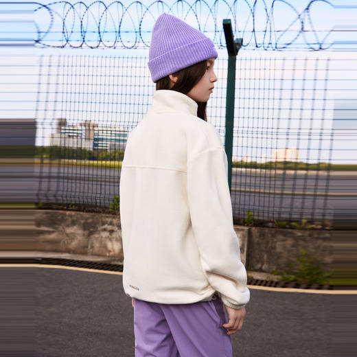 PUMA彪马官方正品 新款儿童秋冬季长袖卫衣半高领设计保暖摇粒绒 商品图2