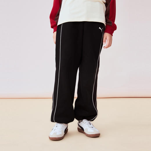 PUMA彪马官方正品 新款儿童秋冬针织长裤休闲裤时尚拼接洋气 商品图4