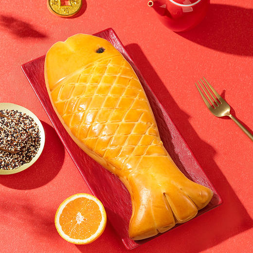 新年糕点礼盒 金鱼满堂/年年有鱼 低GI藜麦谷香四溢  A-5697（效期26-3） 商品图4