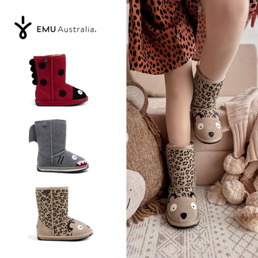 EMU可爱卡通儿童雪地靴冬季加绒加厚女童棉靴雪地棉男童 商品图3