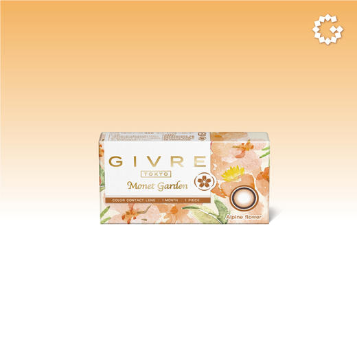 绮芙莉彩片月抛1片高岭之花棕 商品图2