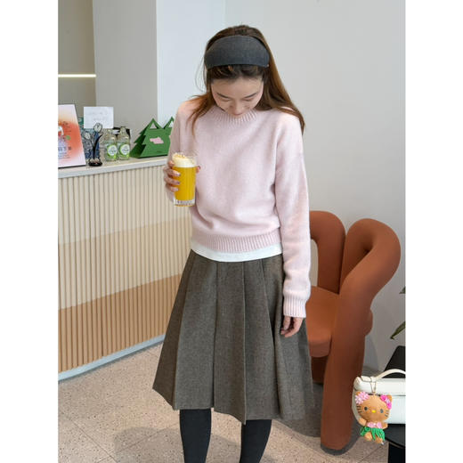 2601115    ch** 26春 “马卡龙”圆领针织衫 商品图1