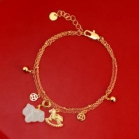 【宫里上新】福铃双骏·和田玉手链