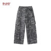 BJHG不计后果做旧迷彩裤子男款新款春季潮牌废土运动阔腿休闲裤女 商品缩略图1