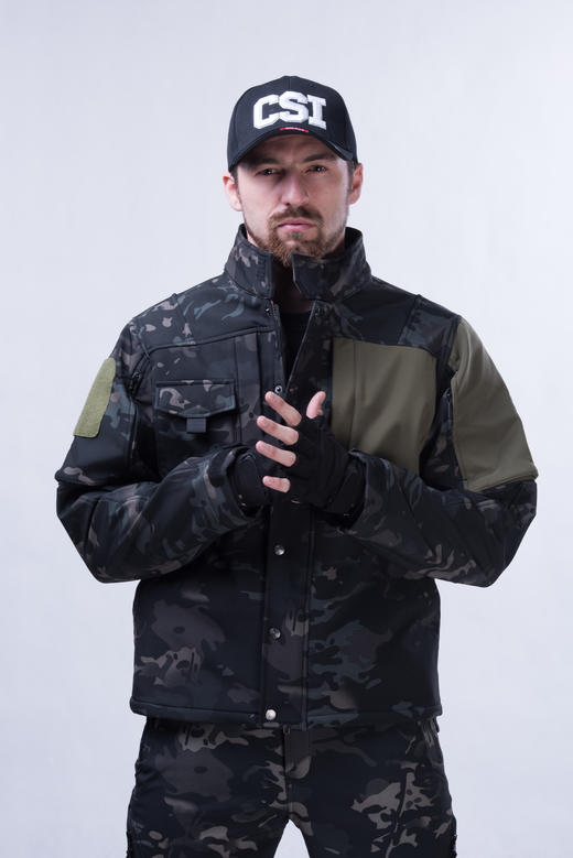 【硬核清仓 断码不补 防泼耐磨抗撕裂 9个口袋装载】猛禽L5级软壳复合摇粒绒抗寒战术外套ds（hy） 商品图9