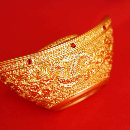 中国钱币博物馆 招财进宝《数你有钱 》 花丝錾刻镶嵌“金元宝” 商品图2