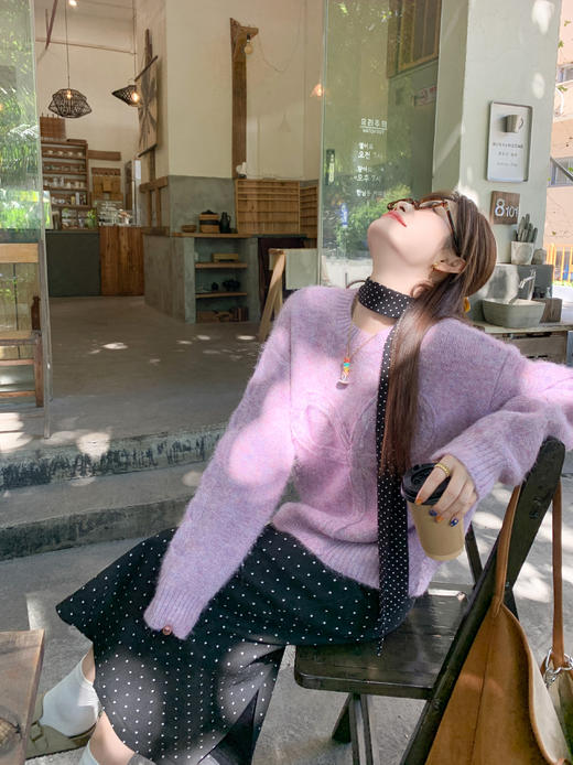 <曾小咸推荐>现货秒杀 ！微信超特价！ 韩系蝴蝶结毛衣 日常219.99 立减130 秒杀89.99！！ 商品图5