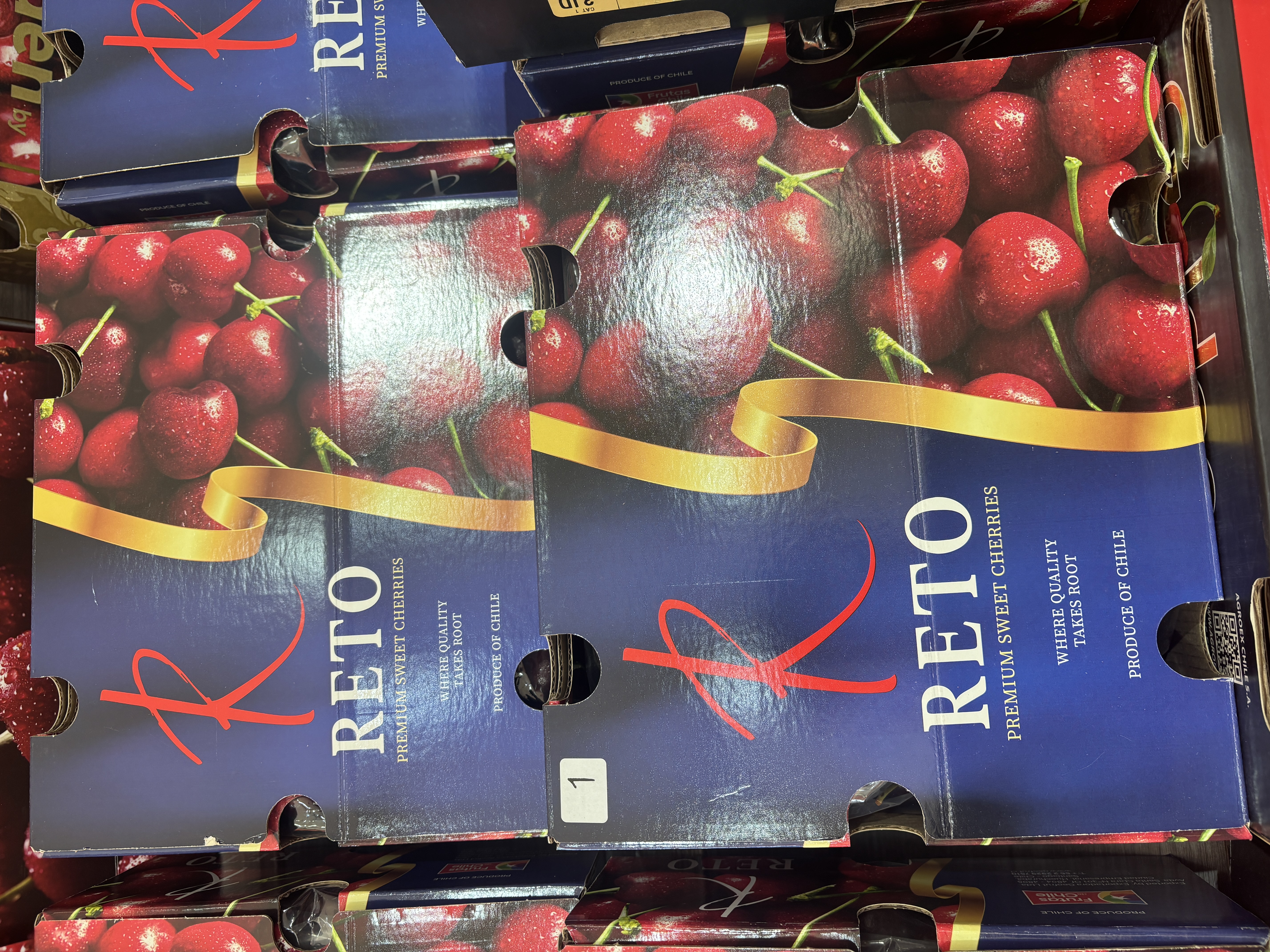 178元一件智利拉宾斯3JD车厘子5斤原箱（外包装以最新到货为准）